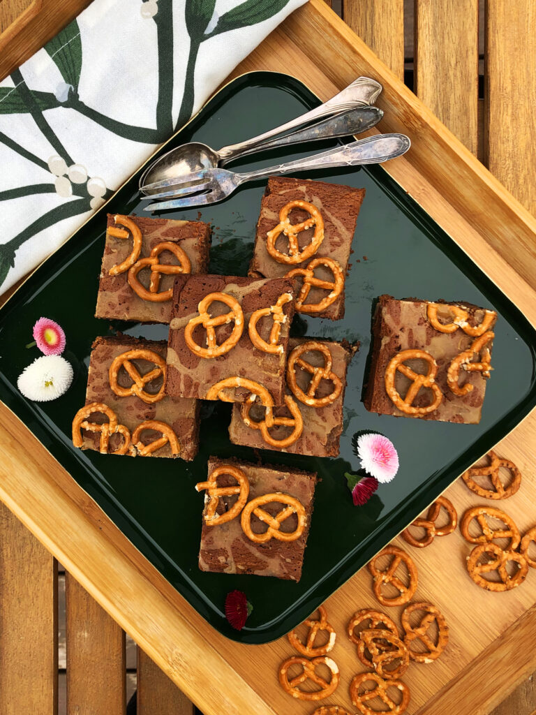 Karamellbrownies