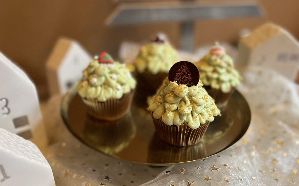 Weihnachts-Cupcakes